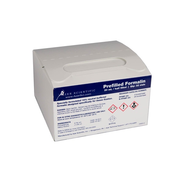 20mL Prefilled Formalin, happy meal